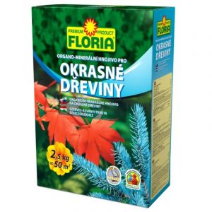 Hnojivo pro okrasné dřeviny - Floria 2,5kg