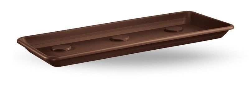Miska pod truhlík ANTHEA (čokoláda) 80 cm Hudetz