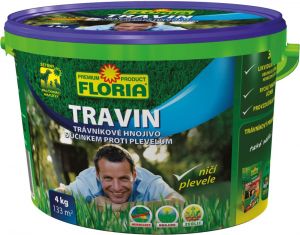 Trávníkové hnojivo TRAVIN 4kg – Floria  
